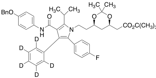 4-Benzyloxy Atorvastatin-d5 Acetonide tert-Butyl Ester