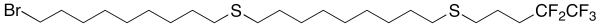 9-[[9-[(4,4,5,5,5-Pentafluoropentyl)sulfenyl]nonyl]sulfenyl]nonyl Bromide