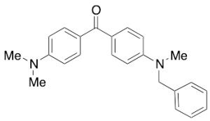 [4-(Dimethylamino)phenyl][4-[methyl(phenylmethyl)amino]phenyl]-methanone