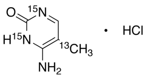 5-Methyl Cytosine-13C,15N2 Hydrochloride