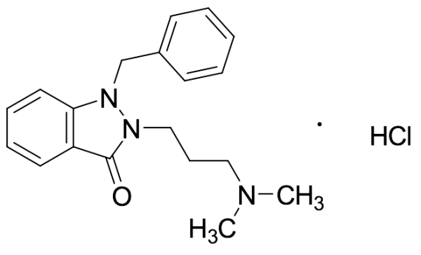 2-[3-(Dimethylamino)propyl]-1,2-dihydro-1-(phenylmethyl)-3H-indazol-3-one Hydrochloride