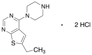 6-Ethyl-4-(1-piperazinyl)thieno[2,3-d]pyrimidine Hydrochloride