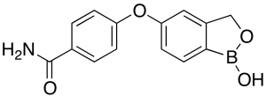 4-[(1,3-Dihydro-1-hydroxy-2,1-benzoxaborol-5-yl)oxy]-benzamide