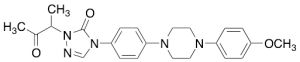 2-[2-(3-Oxobutyl)]-4-{4-[4-(4-methoxyphenyl)-piperazin-1-yl]-phenyl}-2,4-dihydro-[1,2,4-triazol-3-one
