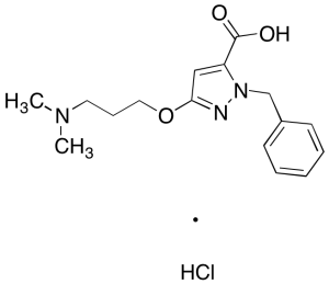 1-Benzyl-3-(3-(dimethylamino)propoxy)-1H-pyrazole-5-carboxylic Acid Hydrochloride