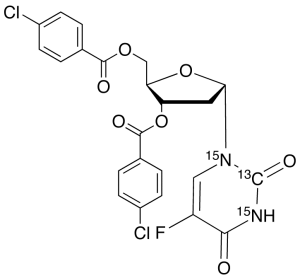 3,5-Di-O-p-chlorobenzoyl Alpha-Floxuridine-13C,15N2