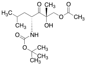 (2S,4R)-4-((t-Butoxycarbonyl)amino)-2-hydroxy-2,6-dimethyl-3-oxoheptyl Acetate