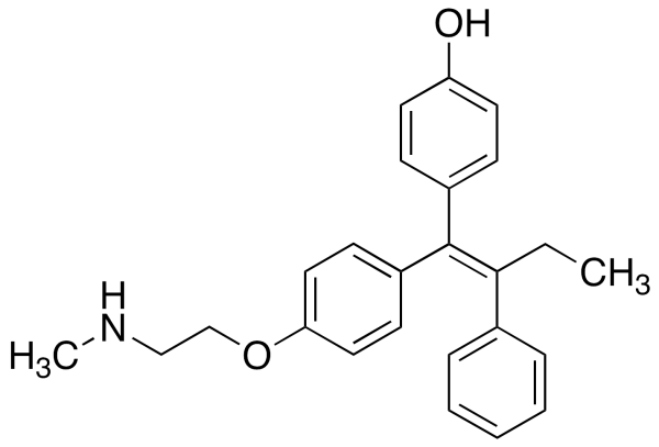 (Z)-4-Hydroxy-N-desmethyl Tamoxifen (contains up to 10% E isomer)