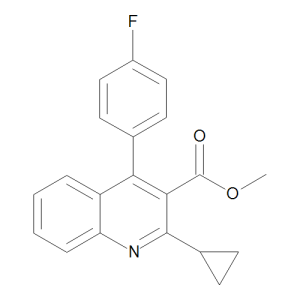 4-(4-Fluorophenyl)-2-cyclopropylquinoline-3-carboxylic Acid Methyl Ester