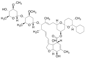 22,23-Dihydro-25-cyclohexylavermectin B1
