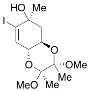 (2S,3S,4aR,6S,8aR)-2,3,4a,5,6,8a-Hexahydro-7-iodo-2,3-dimethoxy-2,3,6-trimethyl-1,4-benzodioxin-6-ol