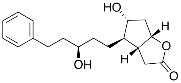(3aR,4R,5R,6aS)-Hexahydro-5-hydroxy-4-[(3R)-3-hydroxy-5-phenylpentyl]2H-cyclopenta[b]furan-2-one