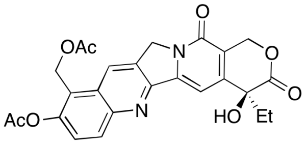 (4S)-9-(Acetyloxy)-10-[(acetyloxy)methyl]-4-ethyl-4-hydroxy-1H-pyrano[3',4':6,7]indolizino[1,2-b]quinoline-3,14(4H,12H)-dione