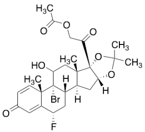 (6a,11b,16a)-21-(Acetyloxy)-9-bromo-6-fluoro-11-hydroxy-16,17-[(1-methylethylidene)bis(oxy)]-pregna-1,4-diene-3,20-dione