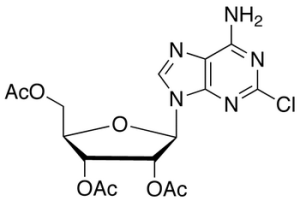 2-Chloro-6-amino-9-(2’,3’,5’-tri-O-acetyl-beta-D-ribofuranosyl)purine