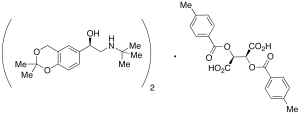 1,3-O-Isopropylidene (R)-Albuterol (2S,3S)-Di-O-toluoyl Tartrate Salt