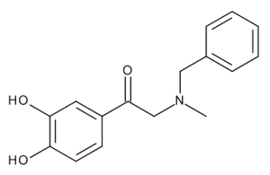 2-(Benzylmethylamino)-3',4'-dihydroxyacetophenone