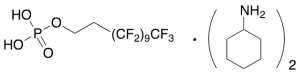 Mono[2-(perfluorodecyl)ethyl] Phosphate Cyclohexylamine Salt