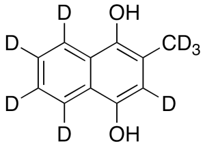2-Methyl-1,4-naphthalenediol-d8