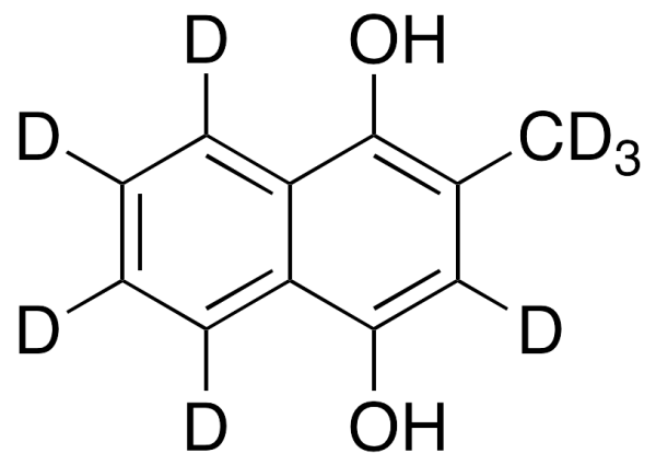 2-Methyl-1,4-naphthalenediol-d8