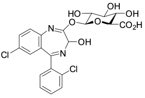 Lorazepam 2-O-Beta-D-Glucuronide