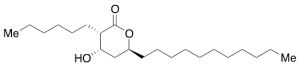 [3S-(3Alpha,4Alpha,6Beta)]-3-Hexyltetrahydro-4-hydroxy-6-undecyl-2H-pyran-2-one
