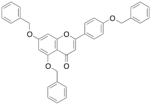 5,7-Bis-(benzyloxy)-2-(4-(benzyloxy)phenyl)-4H-chromen-4-one