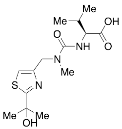 (S)-2-(3-((2-(2-Hydroxypropan-2-yl)thiazol-4-yl)methyl)-3-methylureido)-3-methylbutanoic Acid