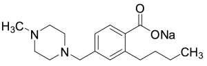 Sodium 2-Butyl-4-((4-methylpiperazin-1-yl)methyl)benzoate