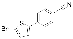 4-(5-Bromothiophen-2-yl)benzonitrile
