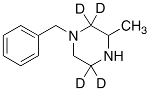 3-Methyl-1-benzyl-piperazine-d4
