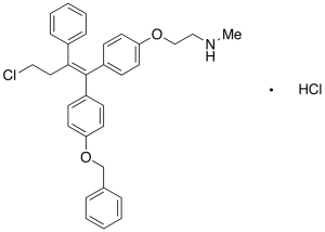 N-Desmethyl 4-Benzyloxy Toremifene Hydrochloride