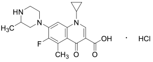 dl-Grepafloxacin Hydrochloride