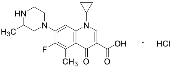 dl-Grepafloxacin Hydrochloride