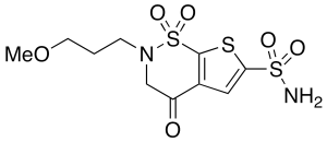 4-Desethylamino 4-oxobrinzolamide
