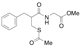N-[2-[(Acetylthio)methyl]-1-oxo-3-phenylpropyl]glycine Methyl Ester