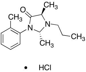 2,5-Dimethyl-3-(2-methylphenyl)-1-propylimidazolini-4-one Hydrochloride