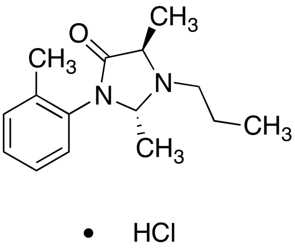 2,5-Dimethyl-3-(2-methylphenyl)-1-propylimidazolini-4-one Hydrochloride