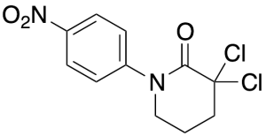 3,3-Dichloro-1-(4-nitrophenyl)piperidin-2-one