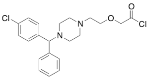 [2-[4-[(4-Chlorophenyl)phenylmethyl]-1-piperazinyl]ethoxy]acetyl Chloride