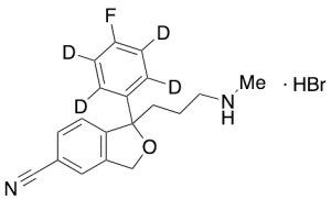 rac Desmethyl Citalopram-d4 Hydrobromide