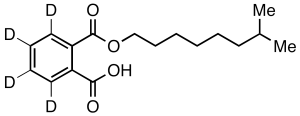 1,2-Benzenedicarboxylic Acid 1-(7-Methyloctyl) Ester-D4