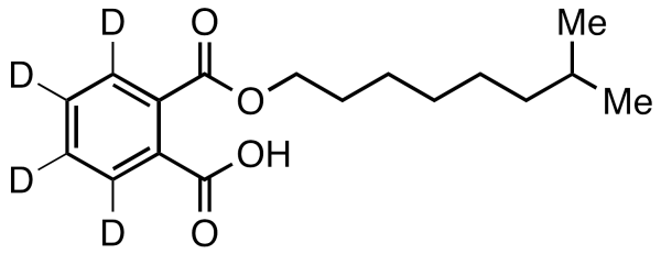 1,2-Benzenedicarboxylic Acid 1-(7-Methyloctyl) Ester-D4