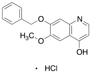 7-Benzyloxy-4-hydroxy-6-methoxyquinoline Hydrochloride