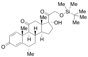 21-O-tert-Butyldimethylsilyl Methyl Prednisone
