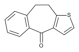 9,10-Dihydro-4H-benzo[4,5]cyclohepta[1,2-b]thiophen-4-one (90%)