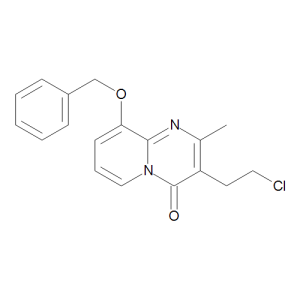 3-(2-Chloroethyl)-2-methyl-9-(benzyloxy)-4H-pyrido[1,2a]pyrimidin-4-one