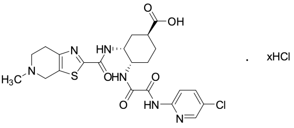 Edoxaban 4-Carboxylic Acid Hydrochloride