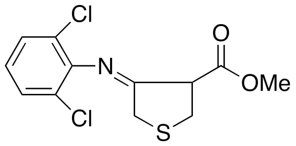 4-[(2,6-Dichlorophenyl)imino]tetrahydro-3-thiophenecarboxylic Acid Methyl Ester