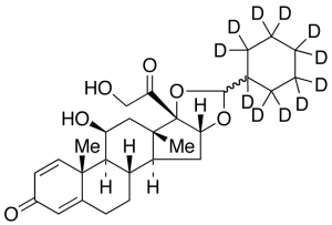 Desisobutyryl Ciclesonide-d11 (Mixture of Diastereomers)